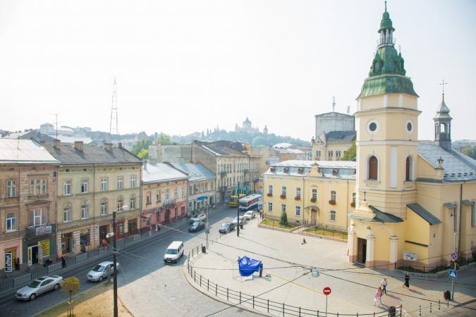 Apartments City Lviv Buitenkant foto
